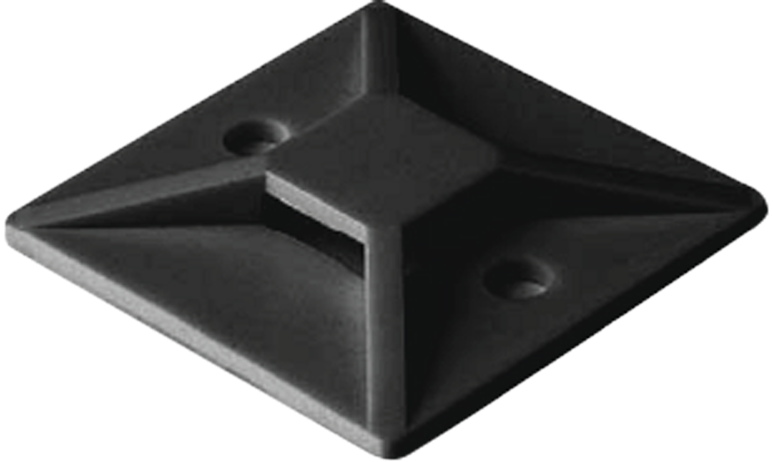 CTB3B NIGLON 19 x 19mm 3.6mm 100pk BL Base for Cable ties